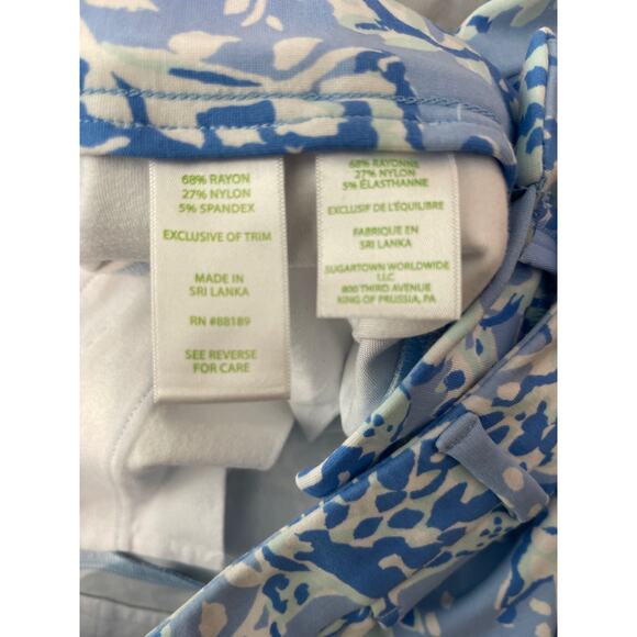 Lilly Pulitzer Blue Turtle Shorts size 0 - Picture 7 of 7